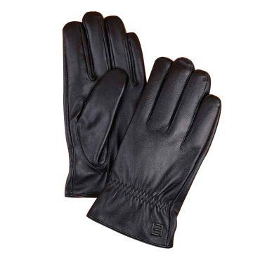 Găng tay nam cảm ứng da cừu nguyên miếng GTLACUNA-11-D