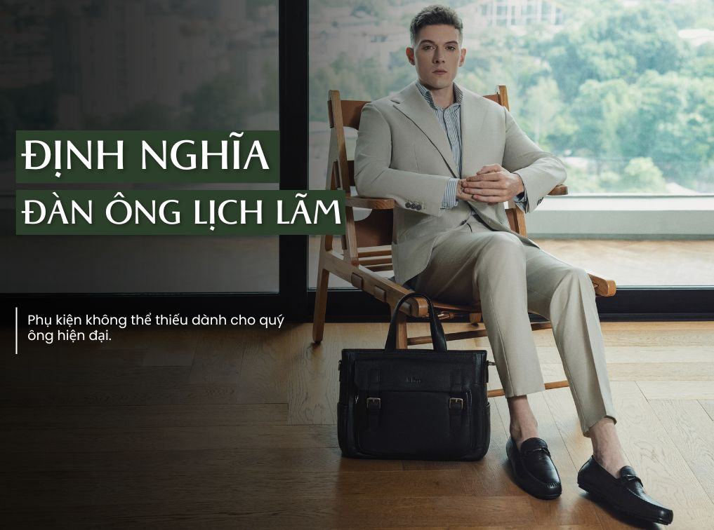 Định nghĩa về người đàn ông lịch lãm và những món phụ kiện không thể thiếu