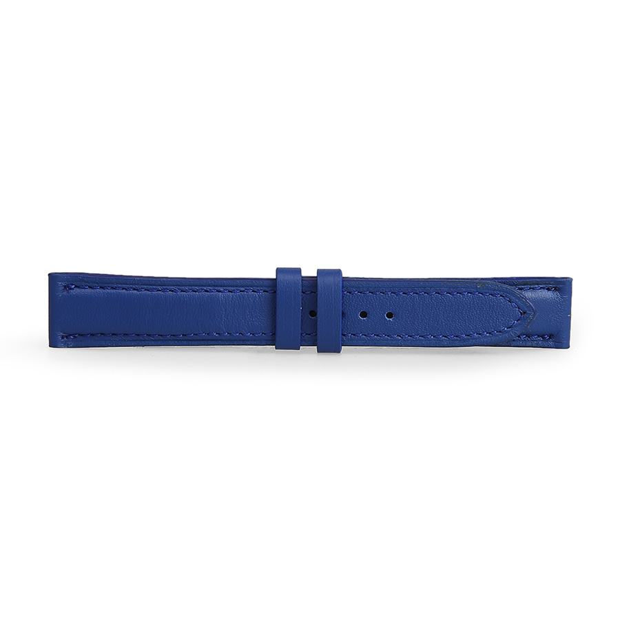 Dây đeo đồng hồ da bò xanh dương DDHLF-01-XCB