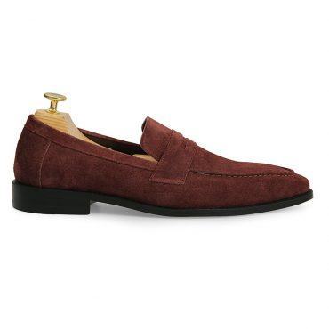 Giày nam Penny Loafer da lộn GNLA0828-N