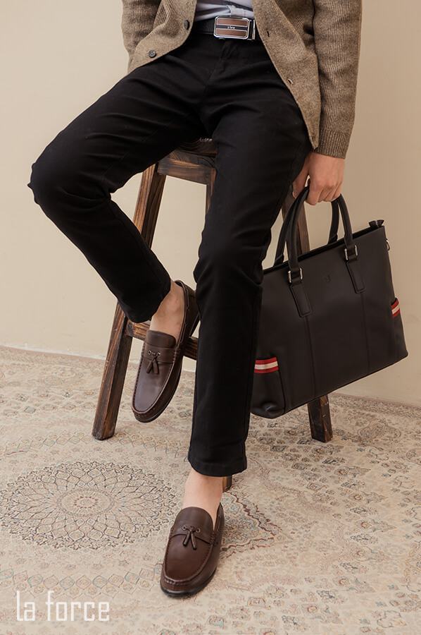 giày nam kết hợp quần jean