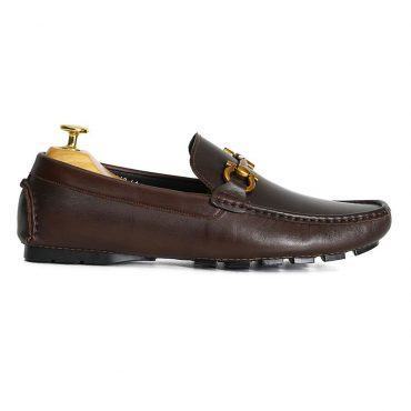 Giày Bit Loafer nam màu nâu GNLA8868-N