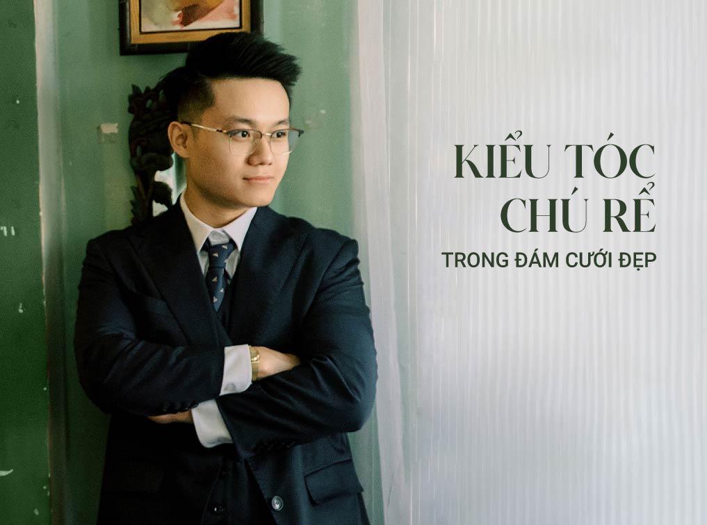 kiểu tóc chú rể đẹp