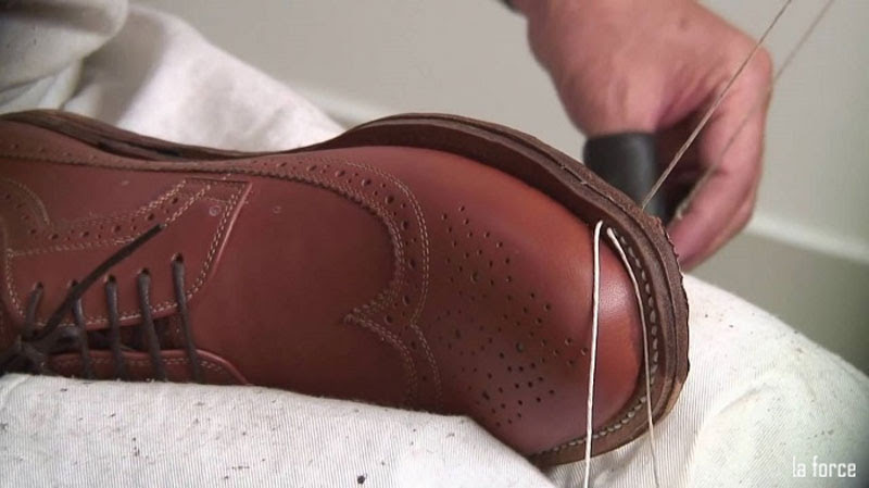 quy trình sản xuất giày da nam