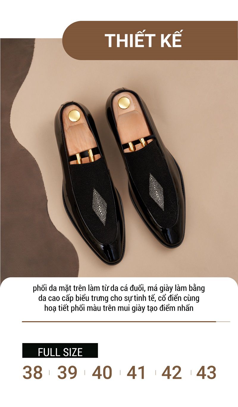 Giày lười hàng hiệu GNLAJD6611-1028-D
