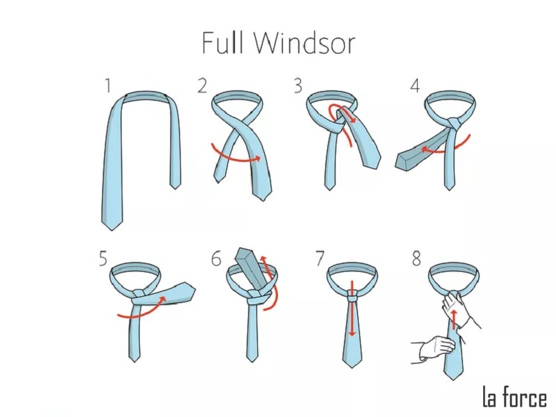 cách thắt cà vạt kiểu mới