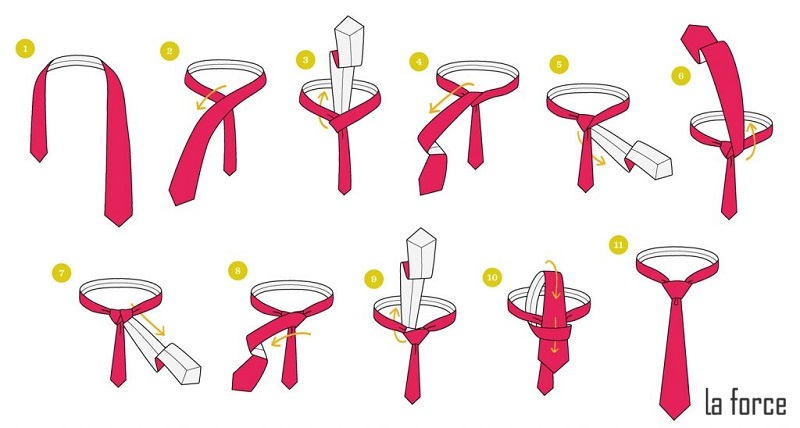 hướng dẫn cách thắt cà vạt