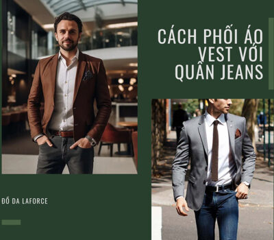 13+ Cách phối áo vest nam với quần jean đẹp cá tính, thu hút