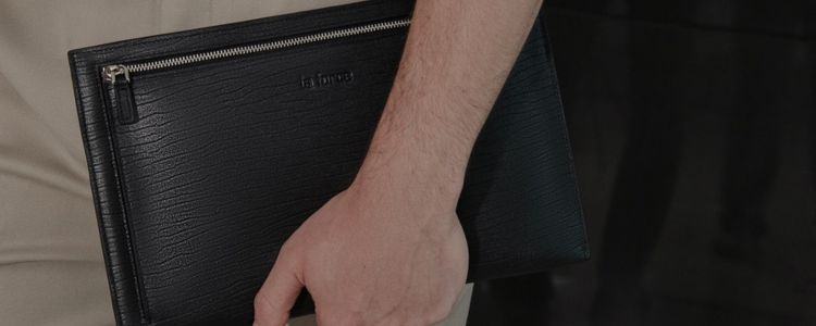 Lookbook clutch cầm tay nam LaForce