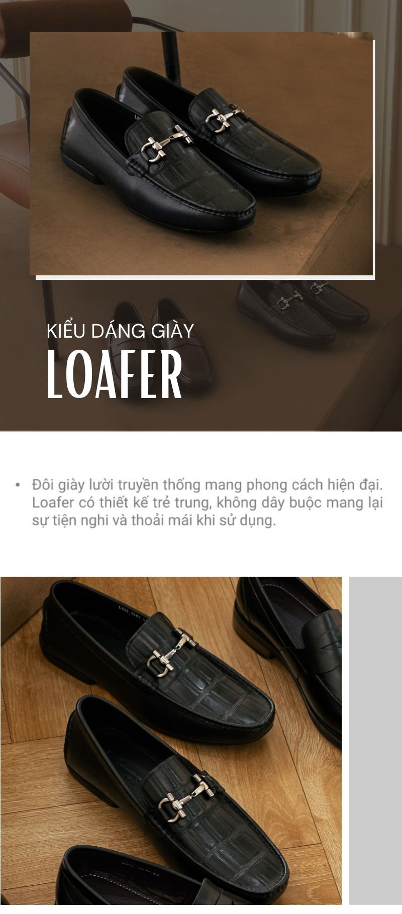 Giày lười chính hãng LaForce GNLA2401-D