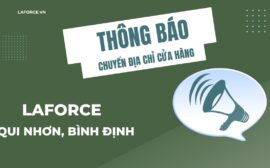 Thông báo chuyển địa chỉ cửa hàng Quy Nhơn Bình Định