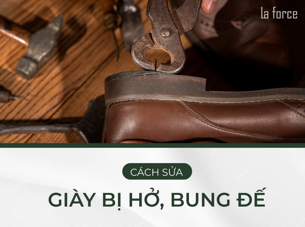 Giày bị hở keo bung đế: Nguyên nhân và cách khắc phục tại nhà