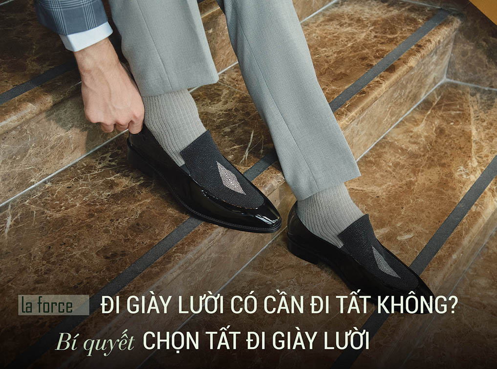 Giày lười đi tất gì? Bí quyết chọn tất đi giày lười trẻ trung