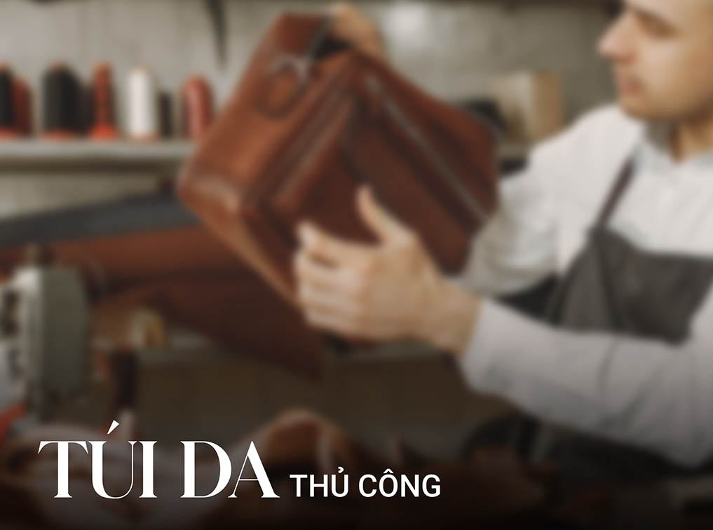 Hướng dẫn cách làm túi da thủ công handmade từ chuyên gia