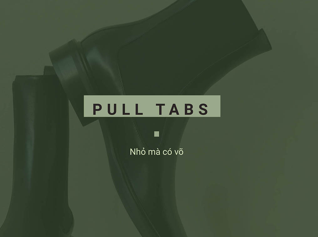 Pull Tabs là gì? Chi tiết nhỏ mà có võ của đôi giày cổ cao