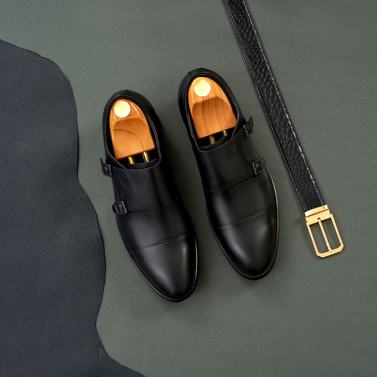 Giày cao Monkstrap GCLAS851-5-D ảnh 1