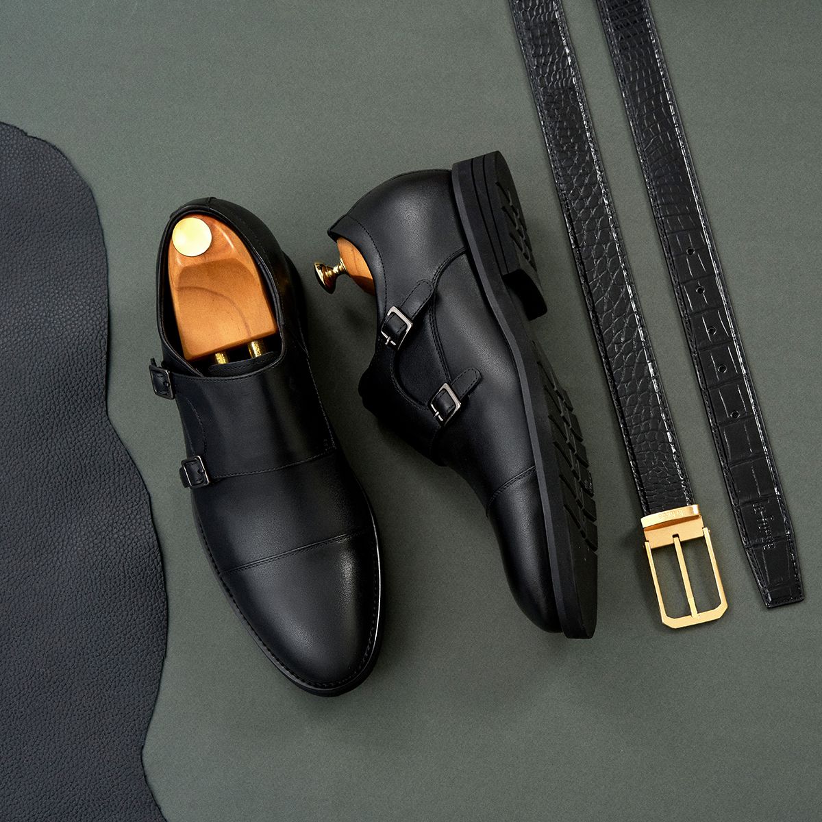 Giày cao Monkstrap GCLAS851-5-D ảnh 2