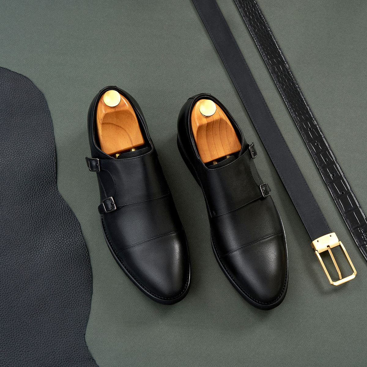 Giày cao Monkstrap GCLAS851-5-D ảnh 3