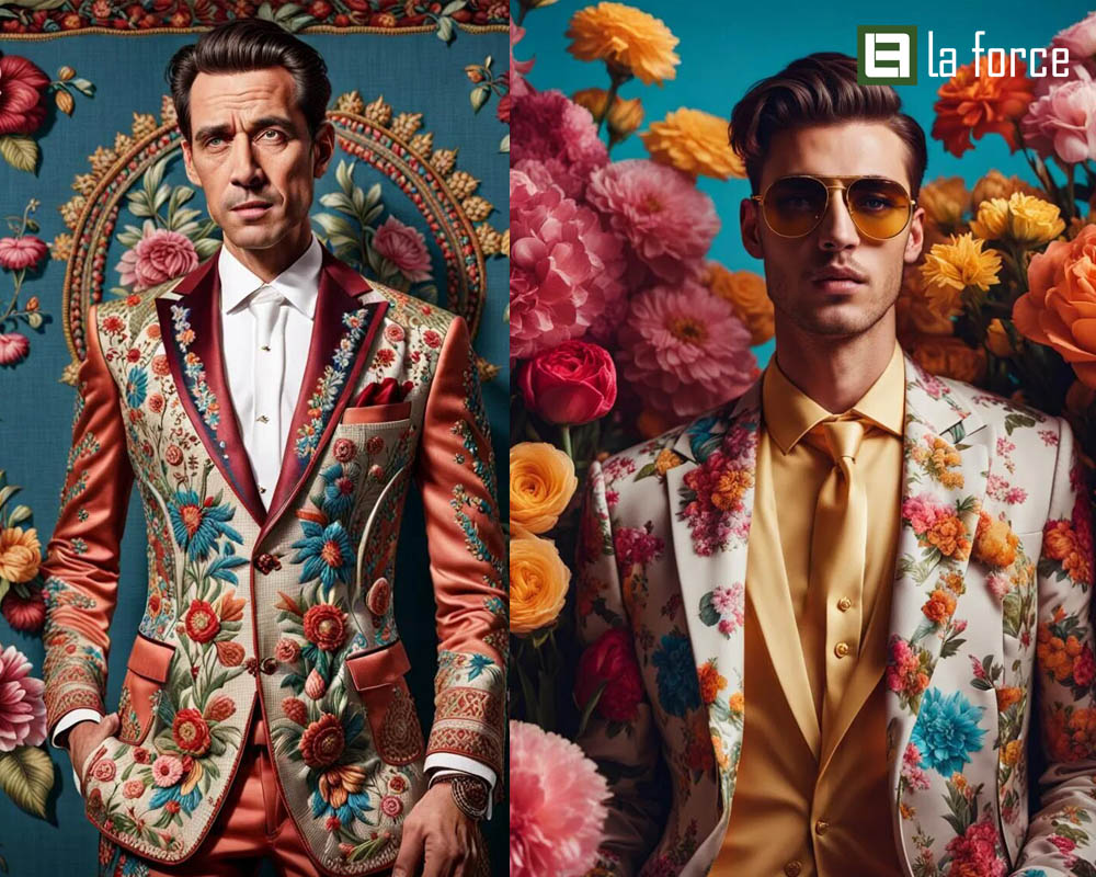 Mix bộ vest sang trọng theo phong cách maximalism