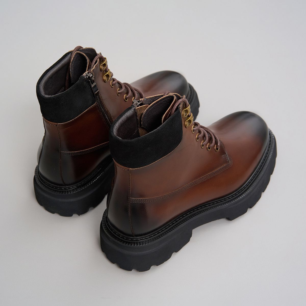 Giày Combat boot đế chunky GNLAKX888-1-N ảnh 7