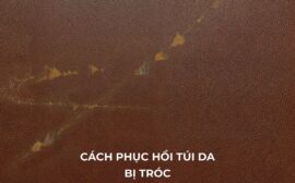 Cách phục hồi túi da bị tróc với 8 mẹo cực đơn giản