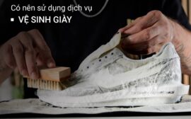 Có nên sử dụng dịch vụ vệ sinh giày không?