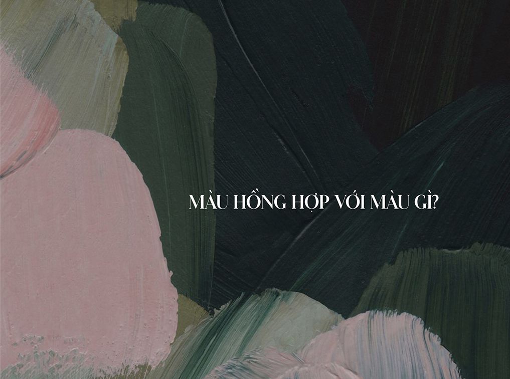 Màu hồng hợp với màu gì? Cách phối màu hồng đẹp cho nam