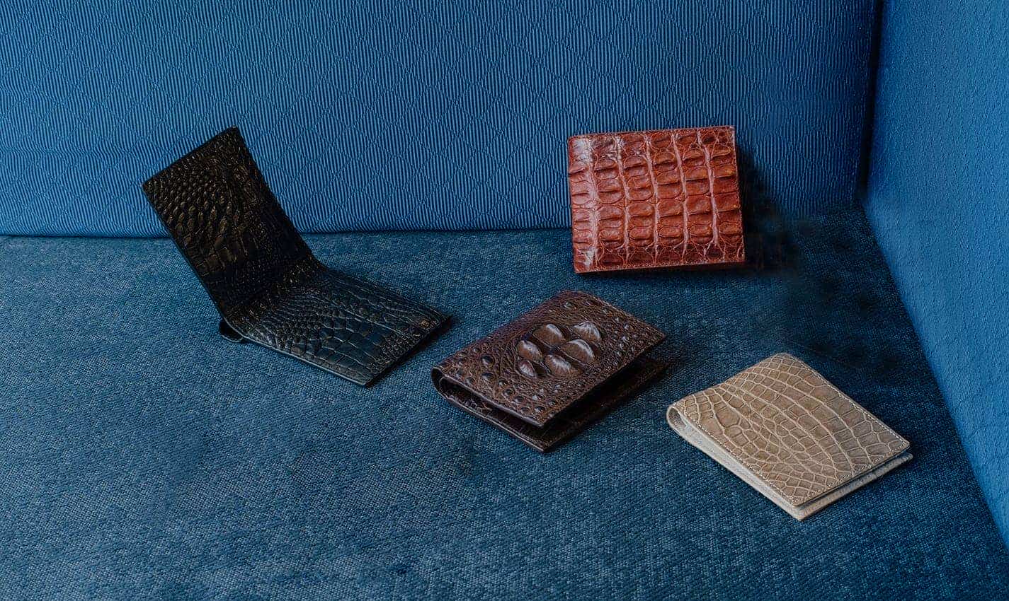 Ảnh danh mục ví da cá sấu nam 6
